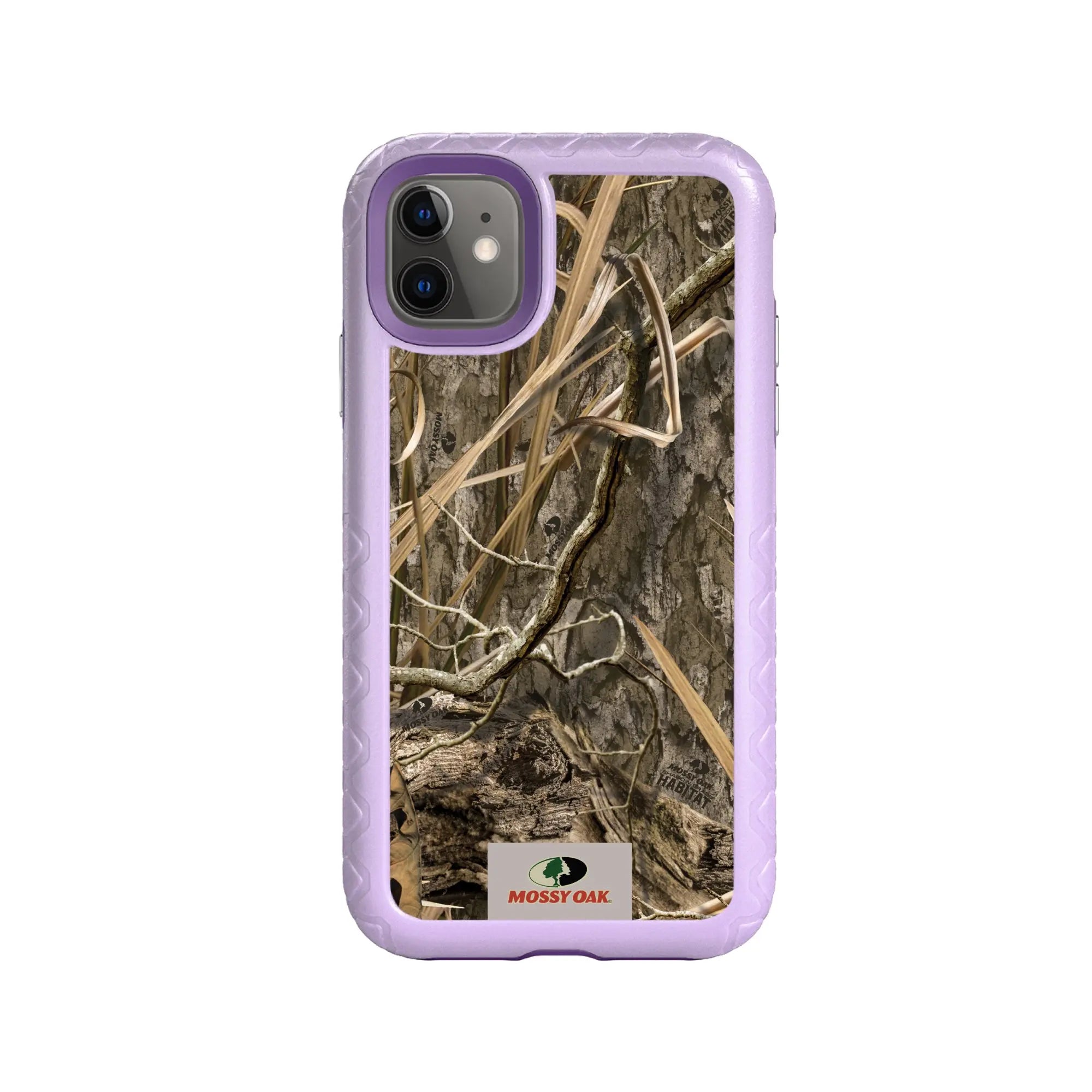 Mossy Oak Fortitude Series for Apple iPhone 11 - Shadow Grass - Custom Case - LilacBlossomPurple - cellhelmet