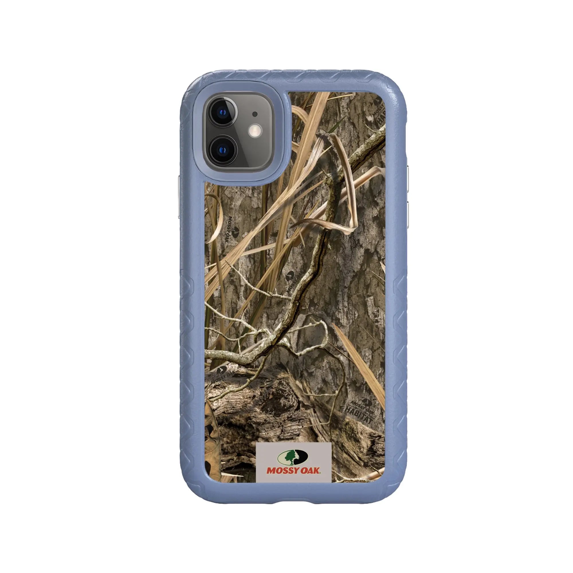Mossy Oak Fortitude Series for Apple iPhone 11 - Shadow Grass - Custom Case - SlateBlue - cellhelmet