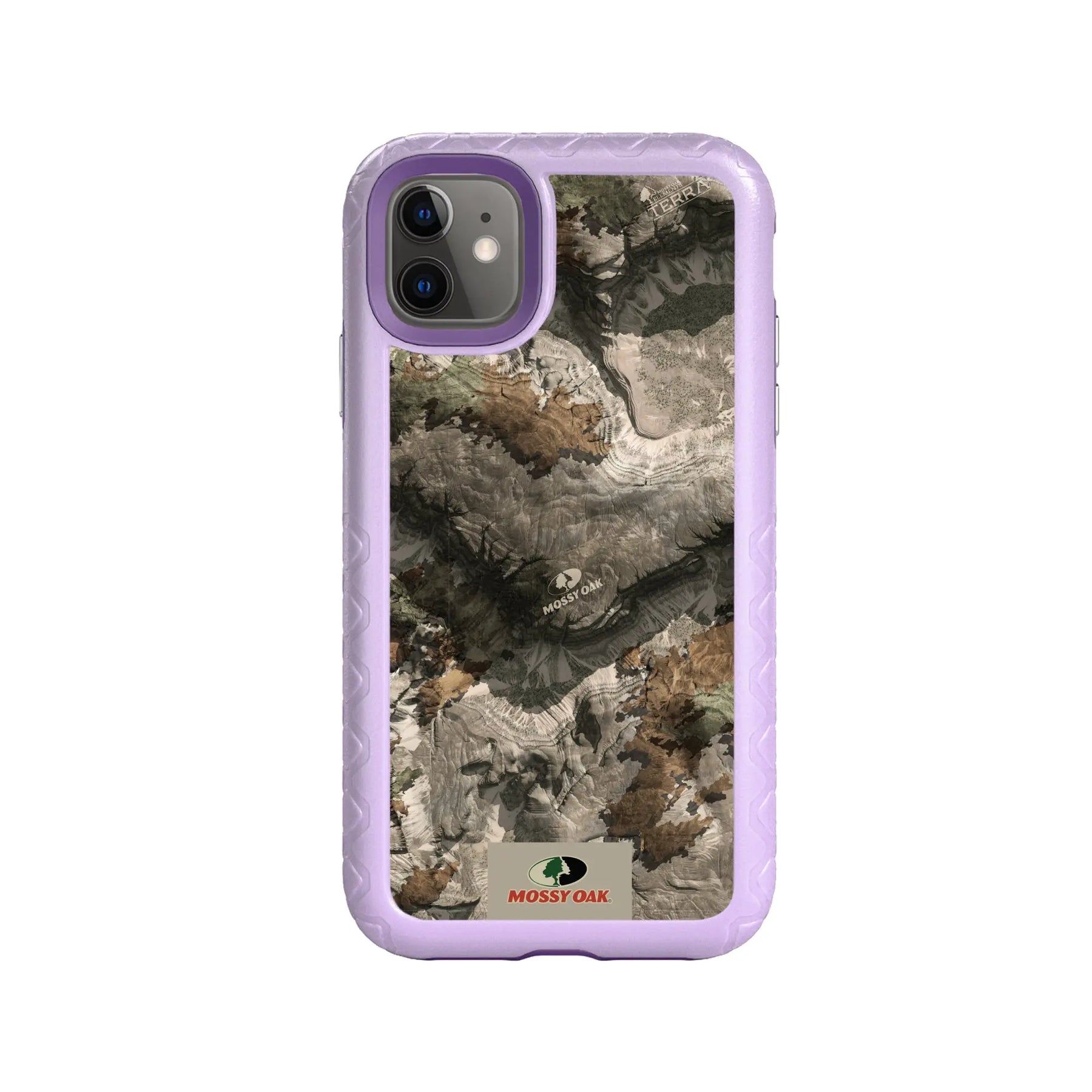 Mossy Oak Fortitude Series for Apple iPhone 11 - Terra Gila - Custom Case - LilacBlossomPurple - cellhelmet