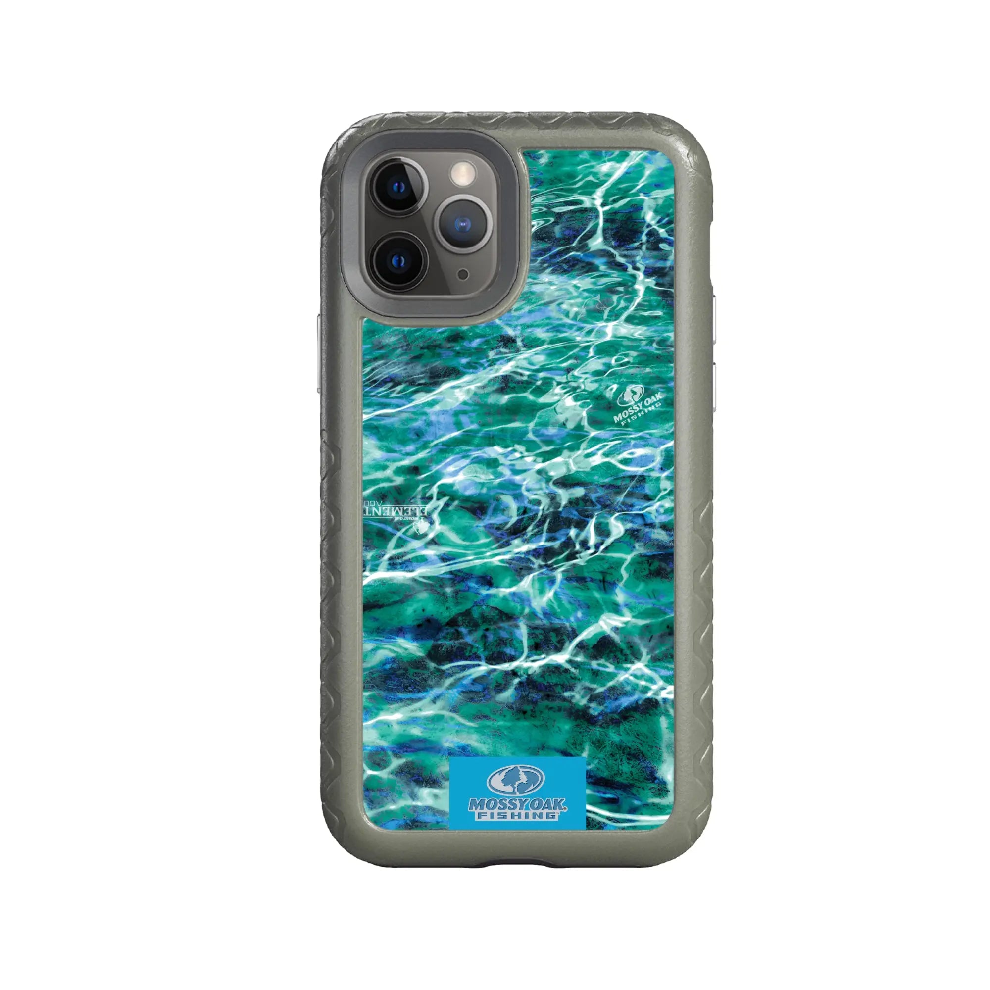 Mossy Oak Fortitude Series for Apple iPhone 11 Pro - Agua Seafoam - Custom Case - OliveDrabGreen - cellhelmet