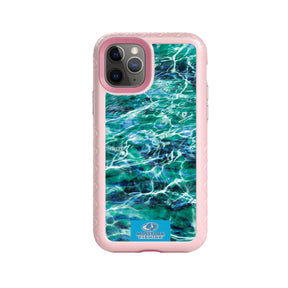 Mossy Oak Fortitude Series for Apple iPhone 11 Pro - Agua Seafoam - Custom Case - PinkMagnolia - cellhelmet