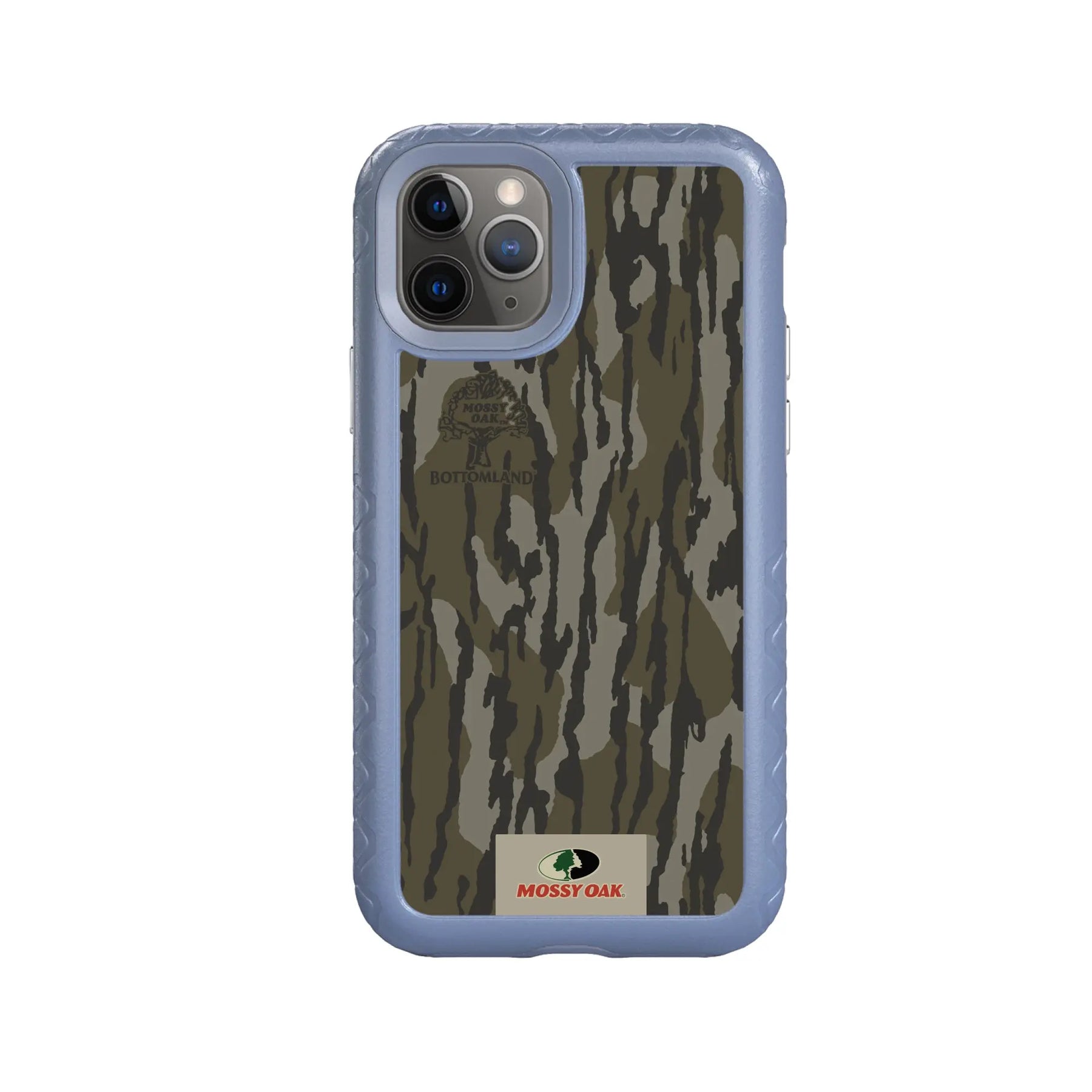 Mossy Oak Fortitude Series for Apple iPhone 11 Pro - Bottomland Orig - Custom Case - SlateBlue - cellhelmet