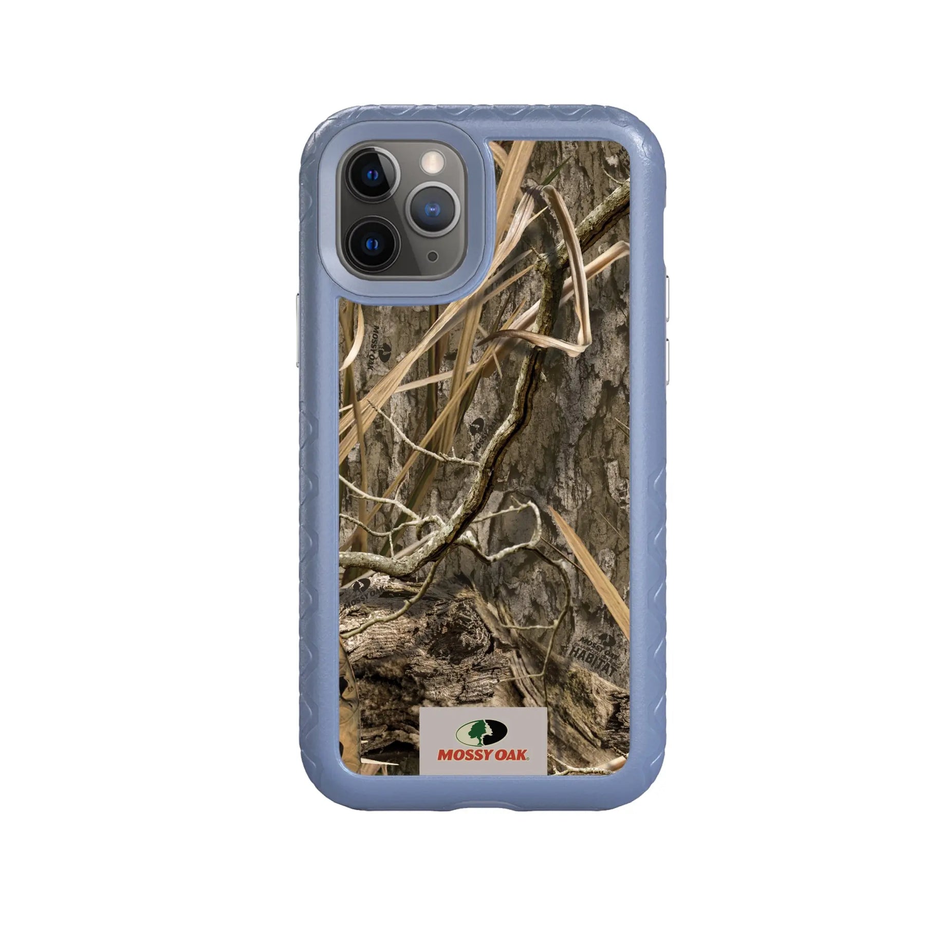 Mossy Oak Fortitude Series for Apple iPhone 11 Pro - Shadow Grass - Custom Case - SlateBlue - cellhelmet