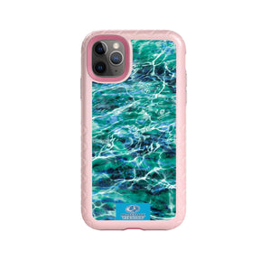 Mossy Oak Fortitude Series for Apple iPhone 11 Pro Max - Agua Seafoam - Custom Case - PinkMagnolia - cellhelmet