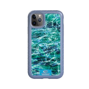 Mossy Oak Fortitude Series for Apple iPhone 11 Pro Max - Agua Seafoam - Custom Case - SlateBlue - cellhelmet