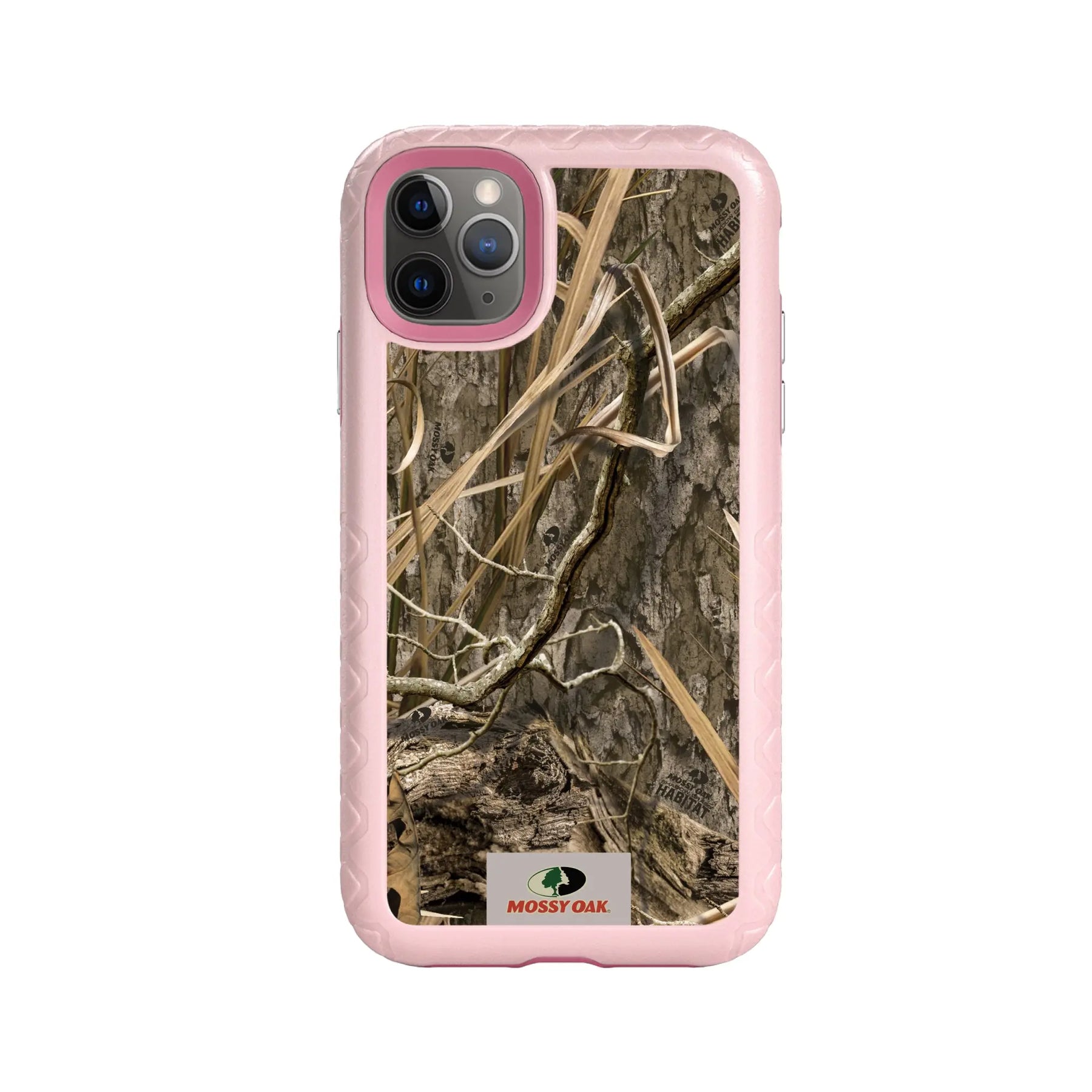 Mossy Oak Fortitude Series for Apple iPhone 11 Pro Max - Shadow Grass - Custom Case - PinkMagnolia - cellhelmet
