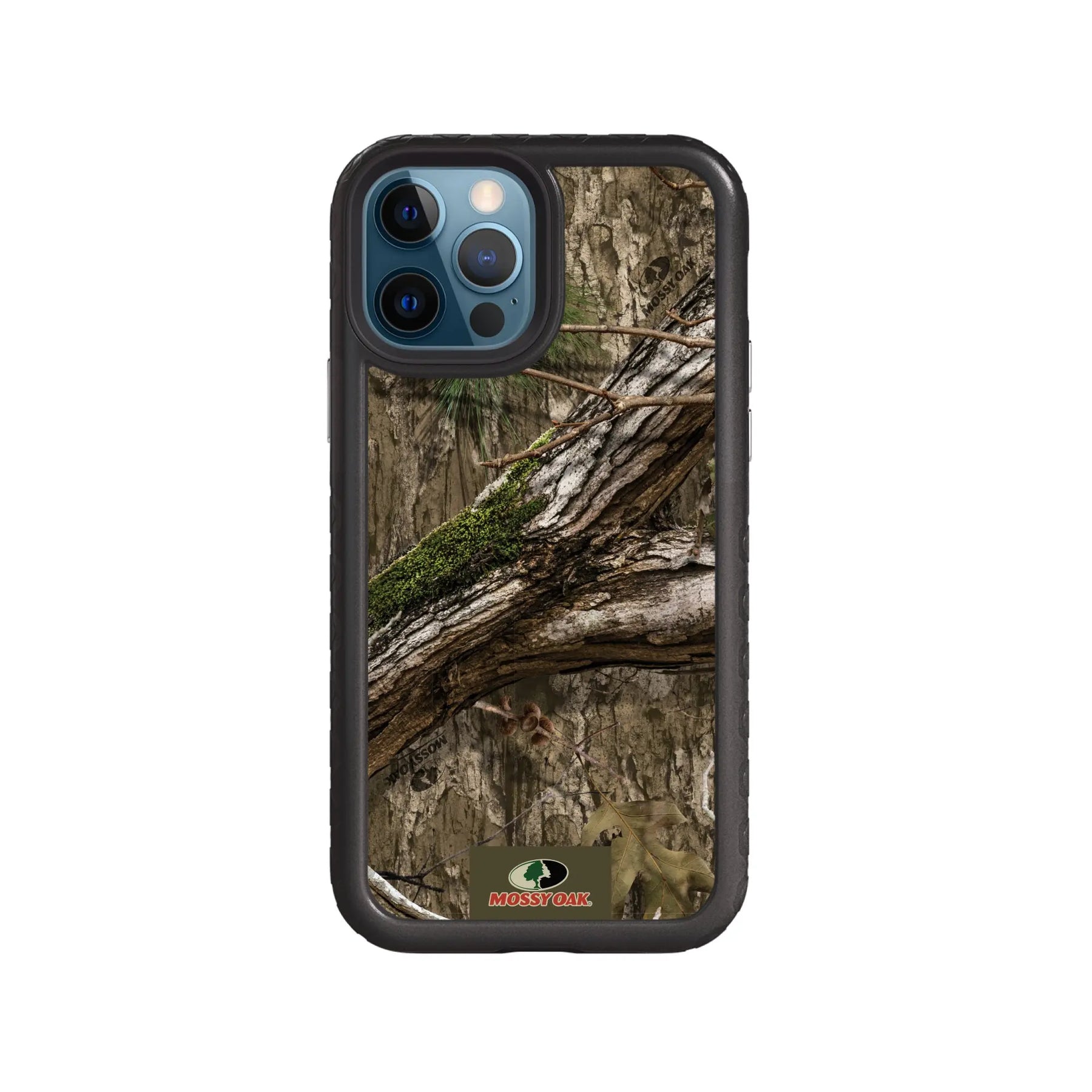 Mossy Oak Fortitude Series for Apple iPhone 12 / 12 Pro - Country DNA - Custom Case - OnyxBlack - cellhelmet