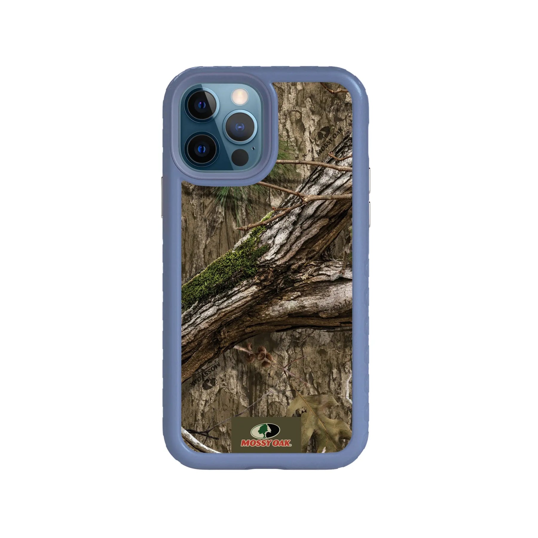 Mossy Oak Fortitude Series for Apple iPhone 12 / 12 Pro - Country DNA - Custom Case - SlateBlue - cellhelmet