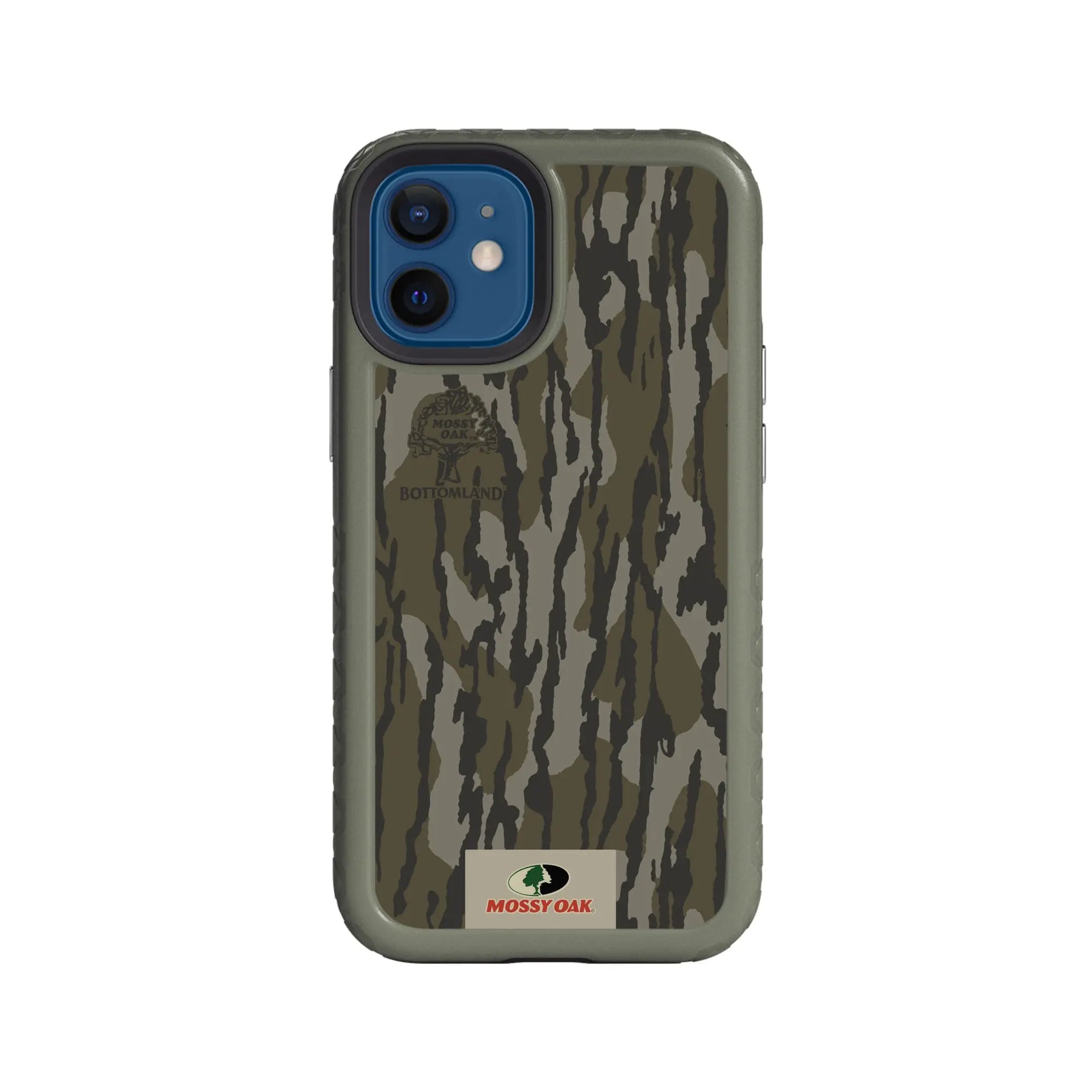 Mossy Oak Fortitude Series for Apple iPhone 12 Mini - Bottomland Orig - Custom Case - OliveDrabGreen - cellhelmet