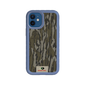 Mossy Oak Fortitude Series for Apple iPhone 12 Mini - Bottomland Orig - Custom Case - SlateBlue - cellhelmet