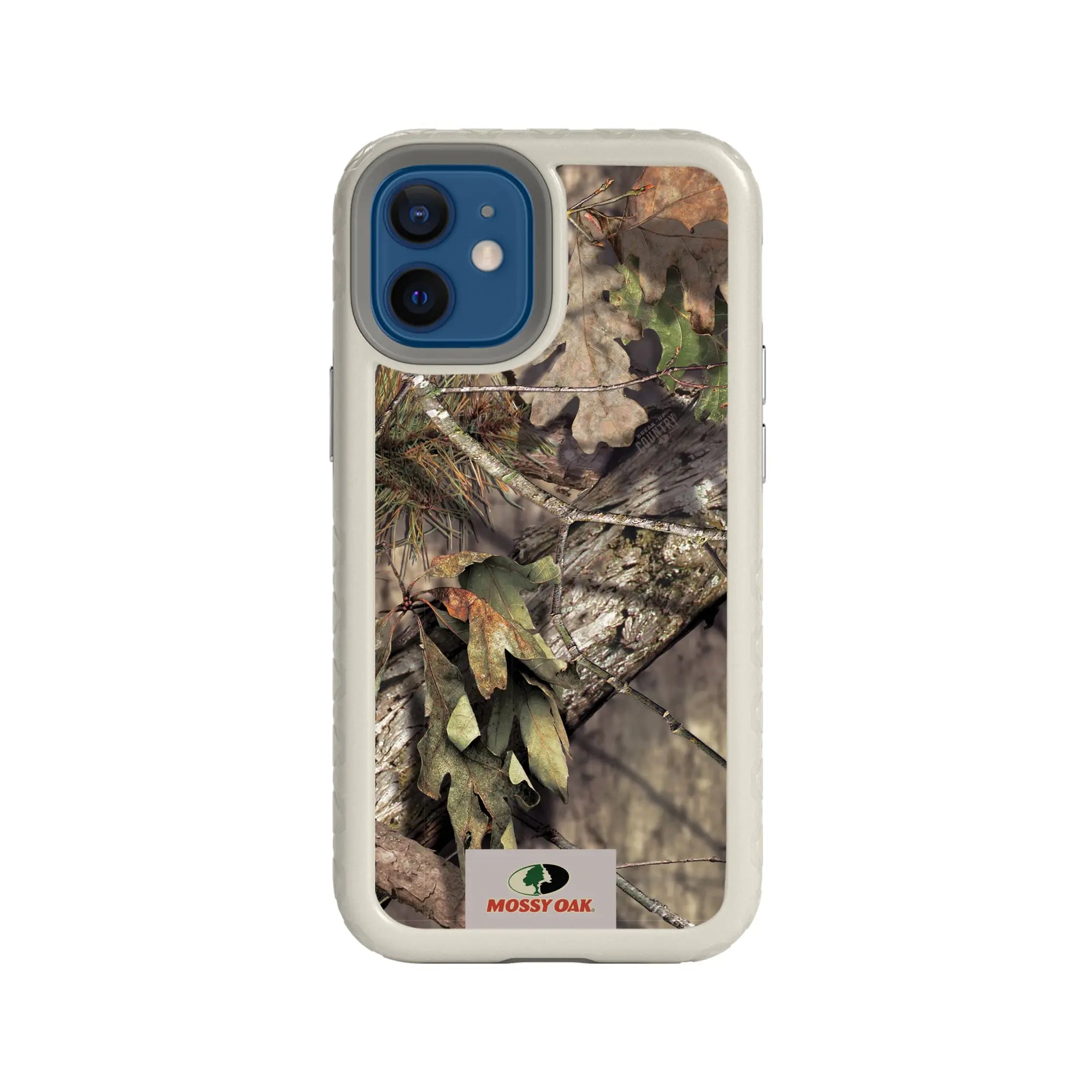 Mossy Oak Fortitude Series for Apple iPhone 12 Mini - Breakup Country - Custom Case - Gray - cellhelmet