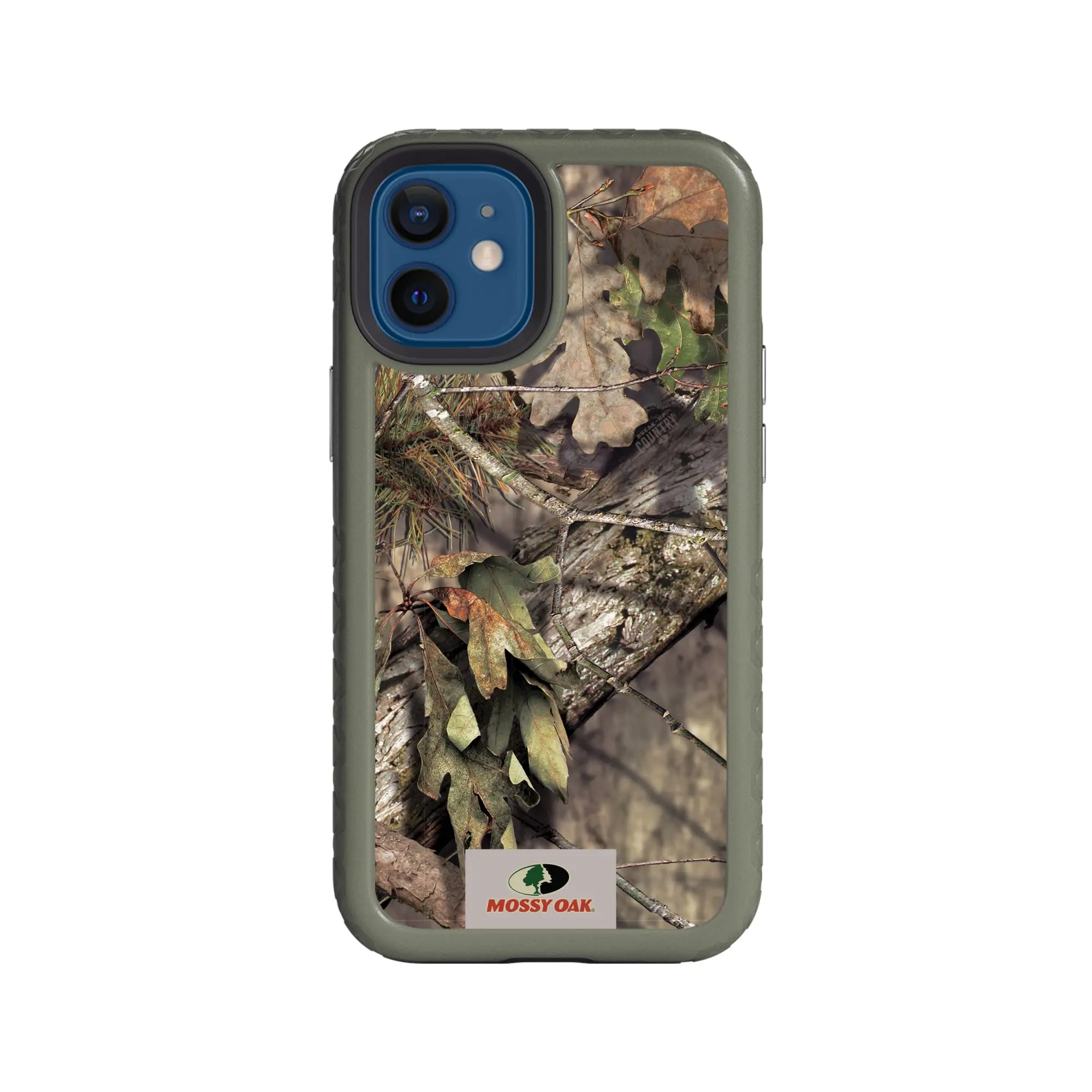 Mossy Oak Fortitude Series for Apple iPhone 12 Mini - Breakup Country - Custom Case - OliveDrabGreen - cellhelmet