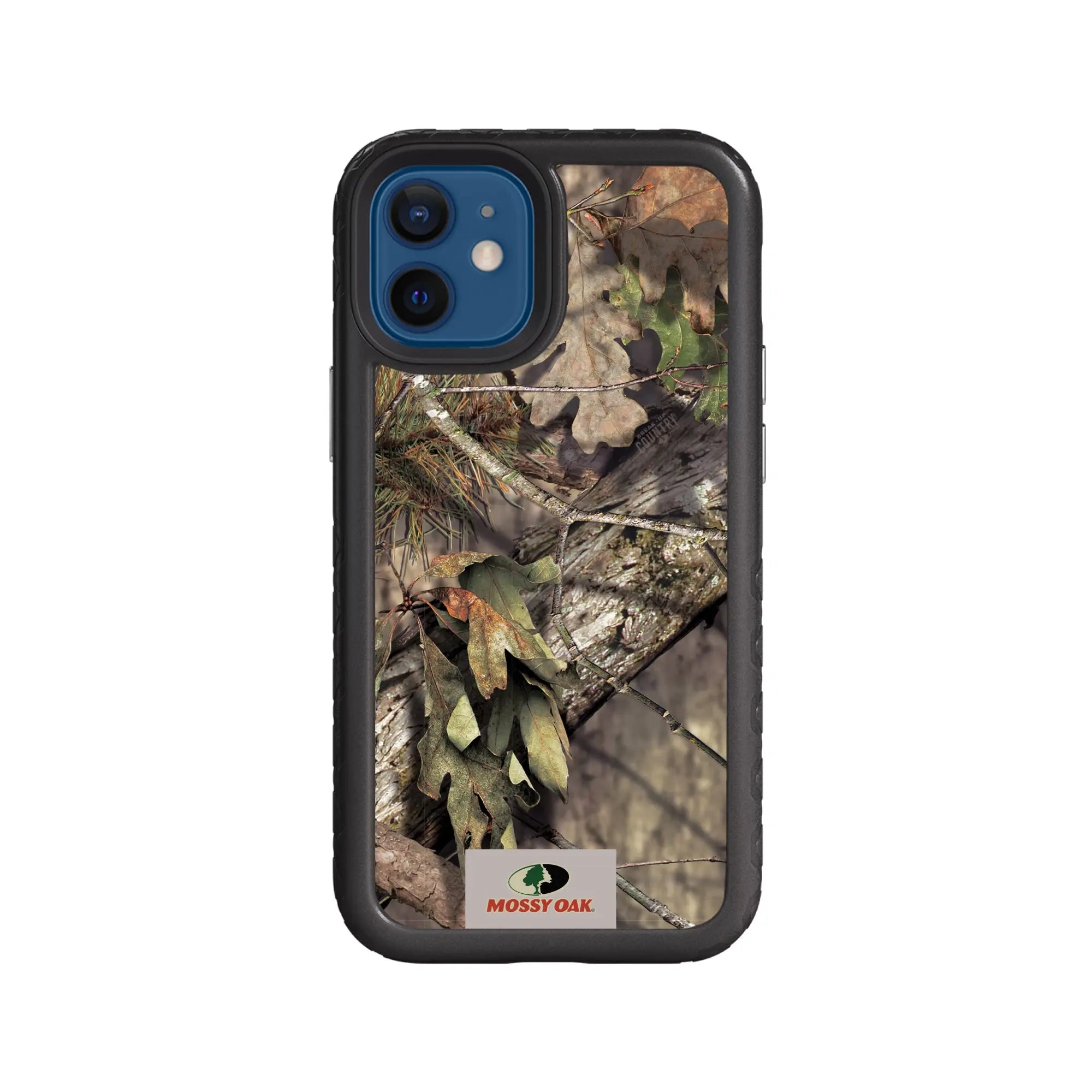 Mossy Oak Fortitude Series for Apple iPhone 12 Mini - Breakup Country - Custom Case - OnyxBlack - cellhelmet