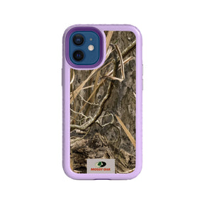 Mossy Oak Fortitude Series for Apple iPhone 12 Mini - Shadow Grass - Custom Case - LilacBlossomPurple - cellhelmet