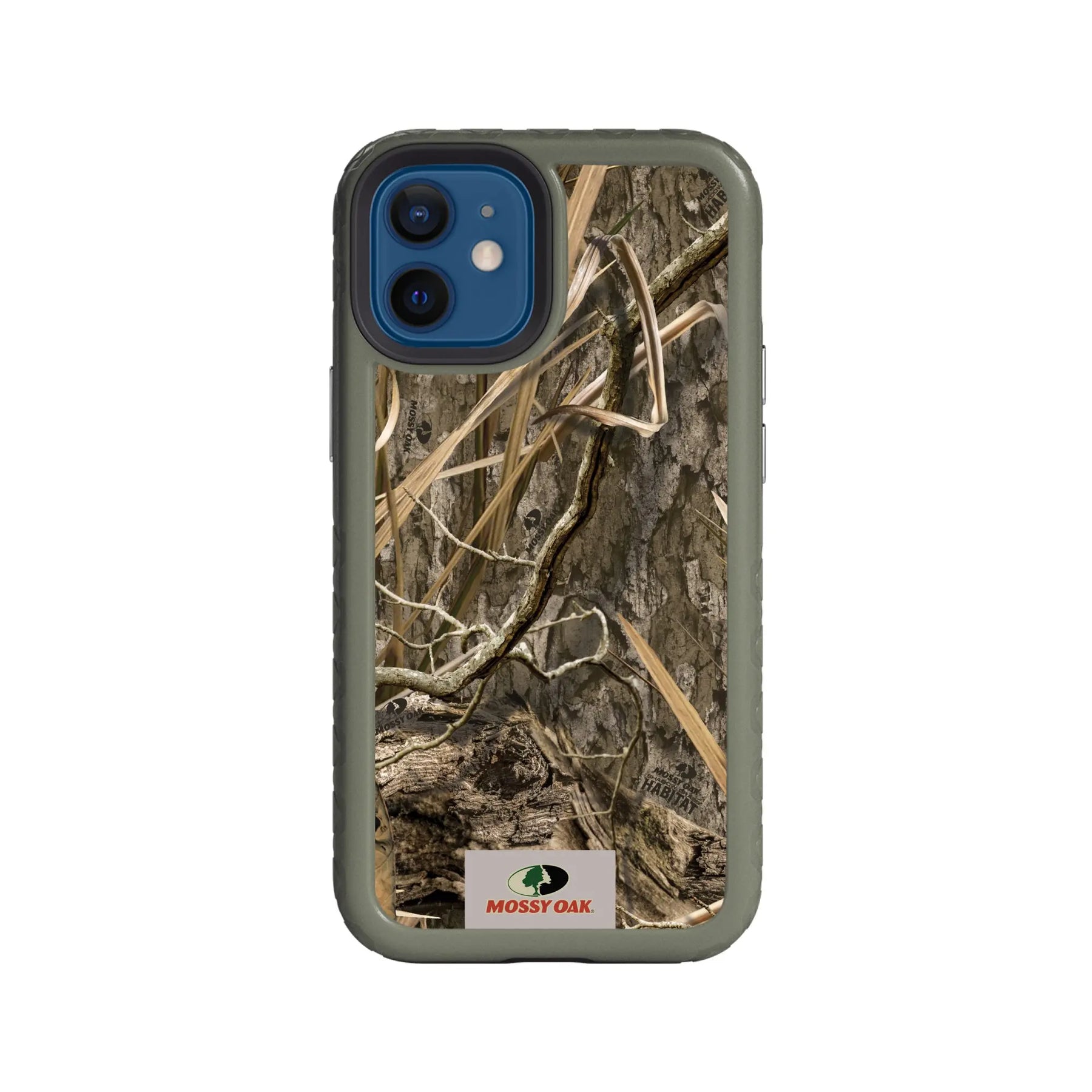 Mossy Oak Fortitude Series for Apple iPhone 12 Mini - Shadow Grass - Custom Case - OliveDrabGreen - cellhelmet