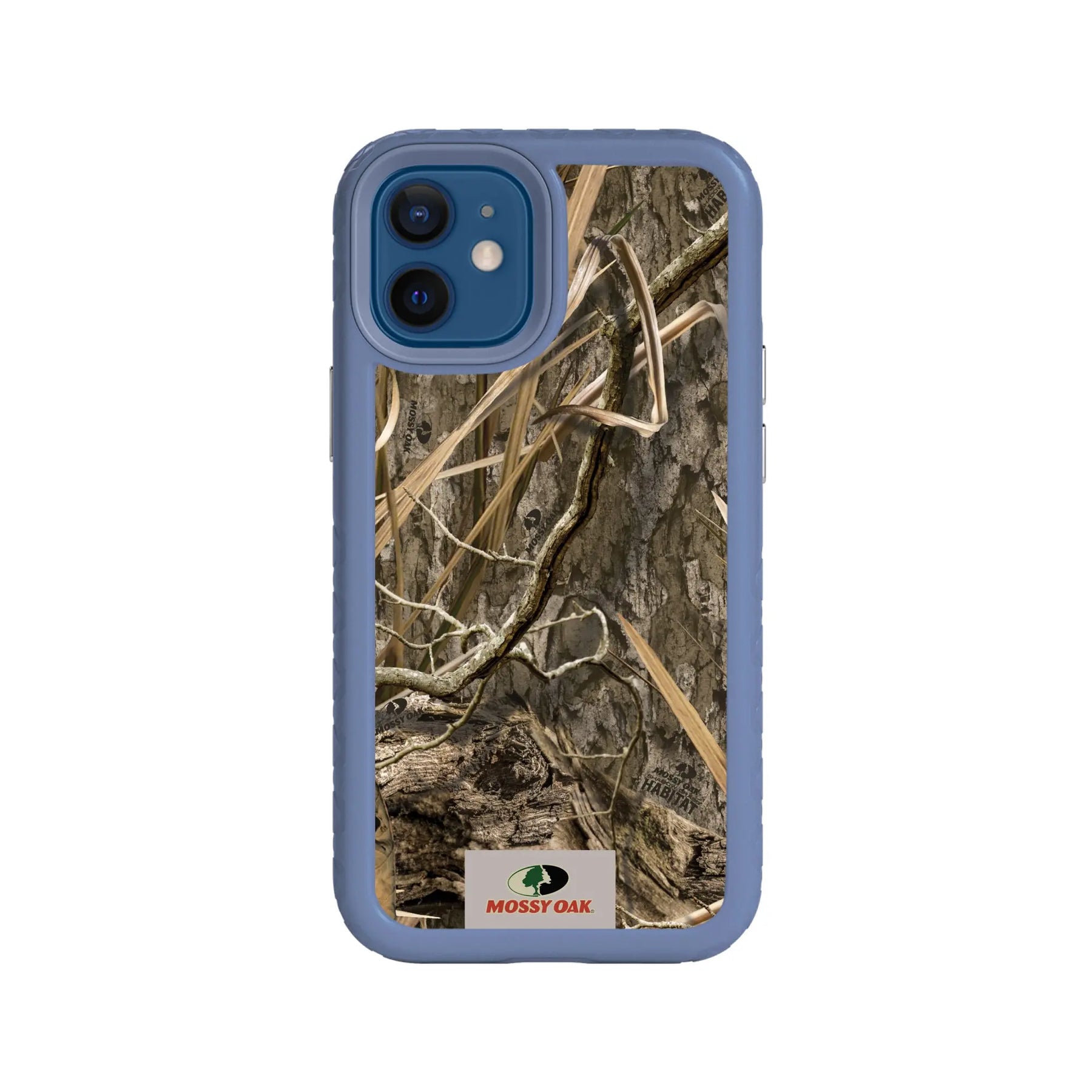 Mossy Oak Fortitude Series for Apple iPhone 12 Mini - Shadow Grass - Custom Case - SlateBlue - cellhelmet