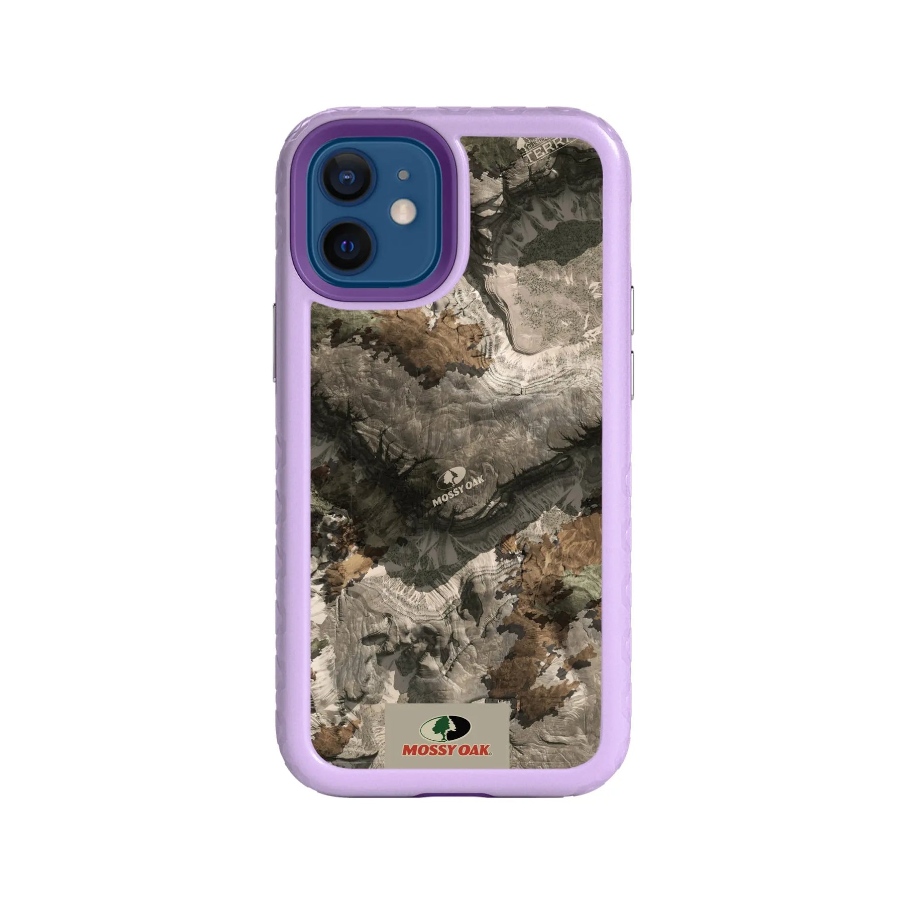 Mossy Oak Fortitude Series for Apple iPhone 12 Mini - Terra Gila - Custom Case - LilacBlossomPurple - cellhelmet
