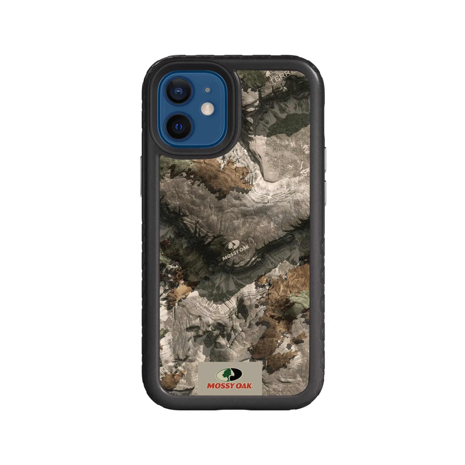 Mossy Oak Fortitude Series for Apple iPhone 12 Mini - Terra Gila - Custom Case - OnyxBlack - cellhelmet
