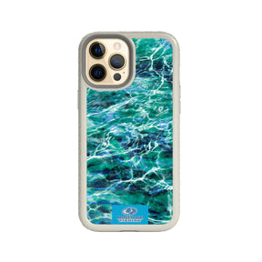 Mossy Oak Fortitude Series for Apple iPhone 12 Pro Max - Agua Seafoam - Custom Case - Gray - cellhelmet