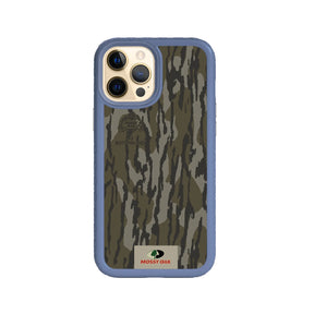 Mossy Oak Fortitude Series for Apple iPhone 12 Pro Max - Bottomland Orig - Custom Case - SlateBlue - cellhelmet