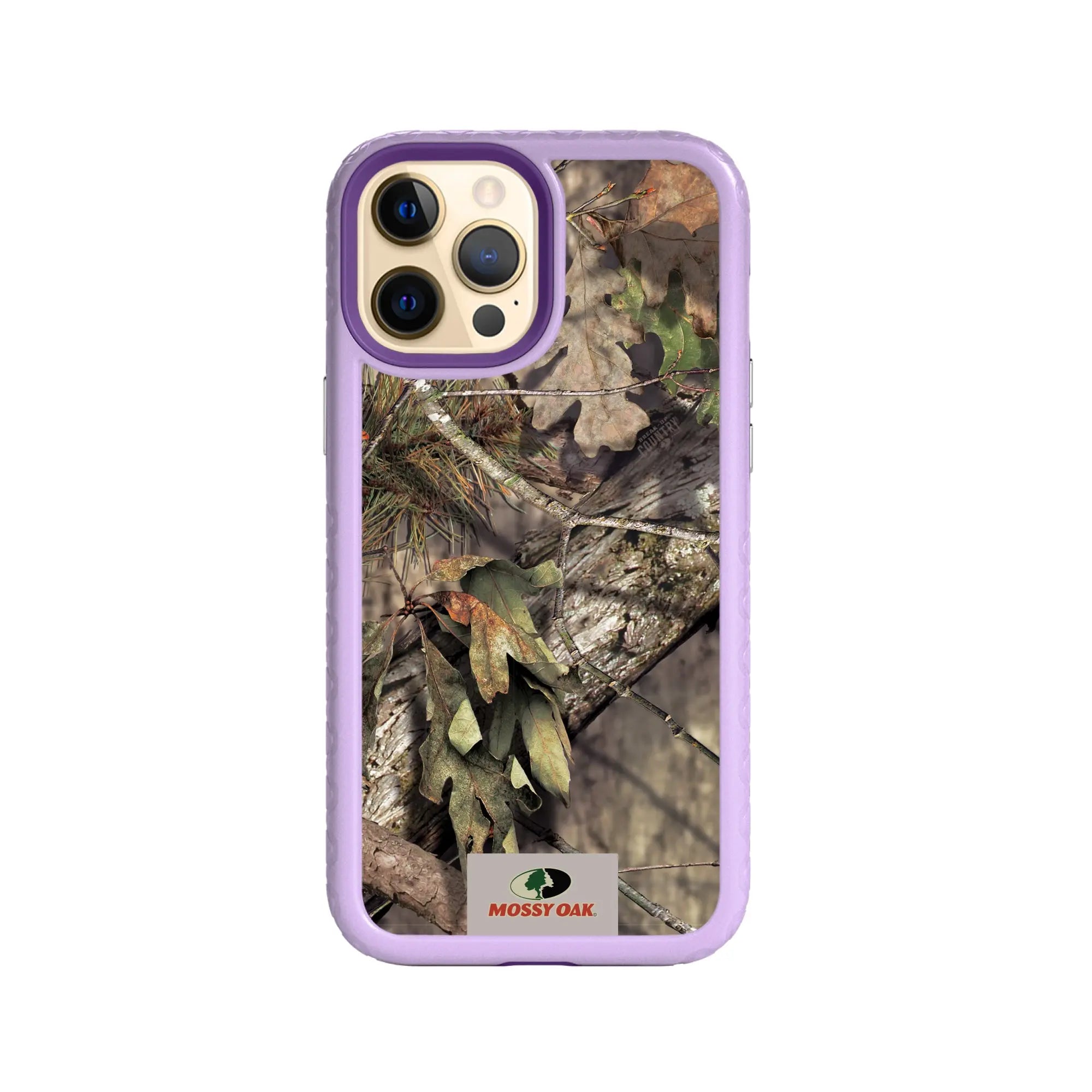 Mossy Oak Fortitude Series for Apple iPhone 12 Pro Max - Breakup Country - Custom Case - LilacBlossomPurple - cellhelmet