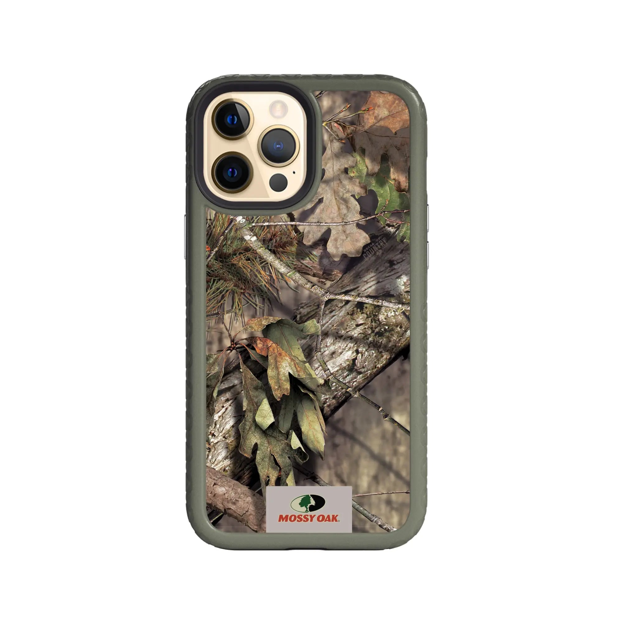 Mossy Oak Fortitude Series for Apple iPhone 12 Pro Max - Breakup Country - Custom Case - OliveDrabGreen - cellhelmet
