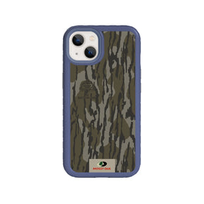 Mossy Oak Fortitude Series for Apple iPhone 13 - Bottomland Orig - Custom Case - SlateBlue - cellhelmet