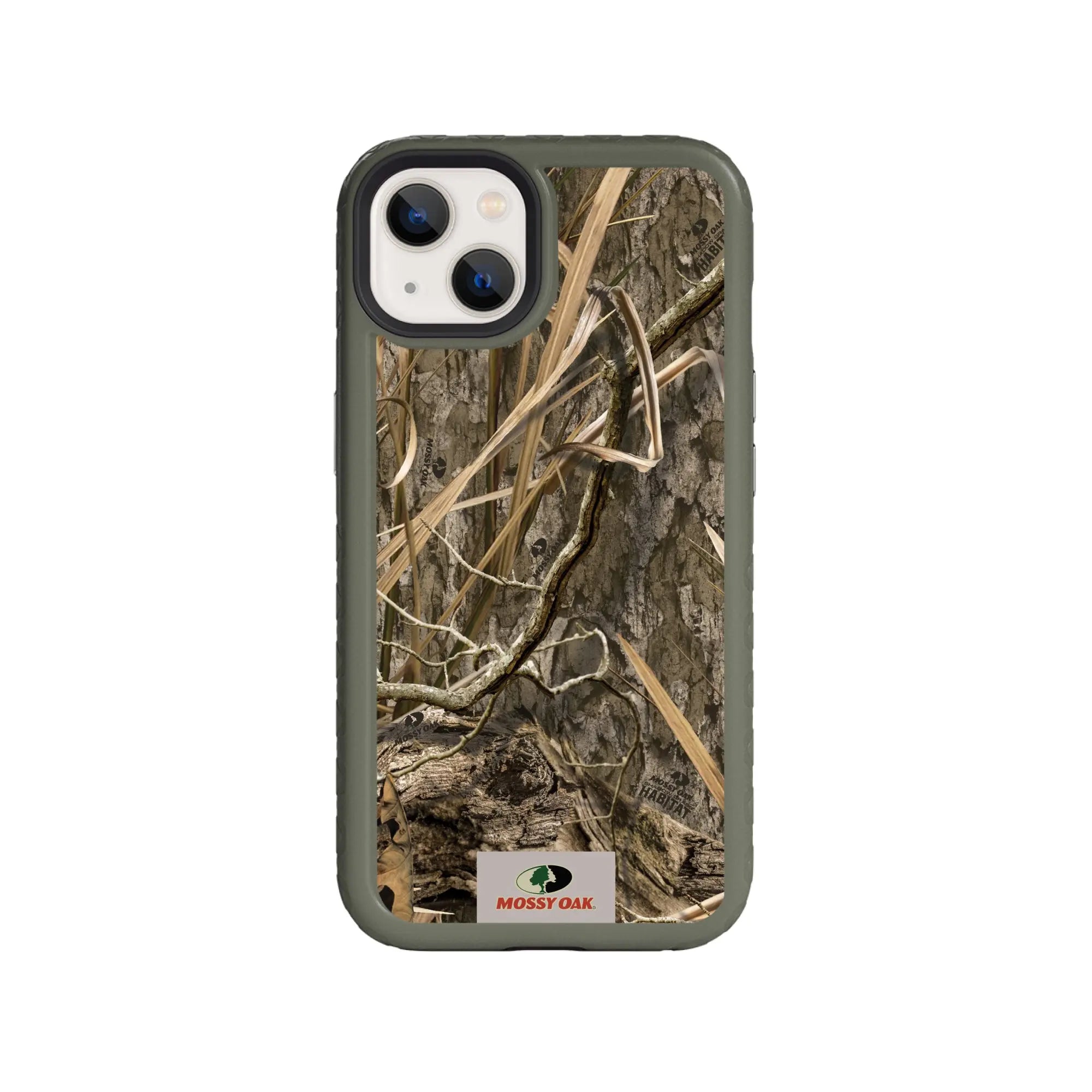 Mossy Oak Fortitude Series for Apple iPhone 13 - Shadow Grass - Custom Case - OliveDrabGreen - cellhelmet