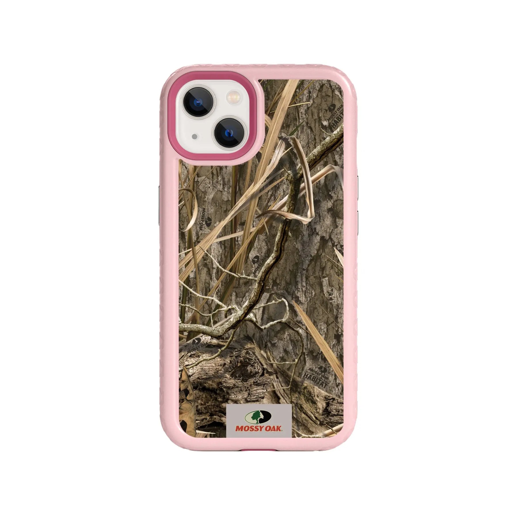 Mossy Oak Fortitude Series for Apple iPhone 13 - Shadow Grass - Custom Case - PinkMagnolia - cellhelmet