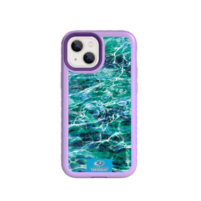 Mossy Oak Fortitude Series for Apple iPhone 13 MIni - Agua Seafoam - Custom Case - LilacBlossomPurple - cellhelmet