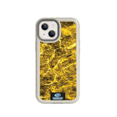 Mossy Oak Fortitude Series for Apple iPhone 13 MIni - Agua Yellowfin - Custom Case - Gray - cellhelmet