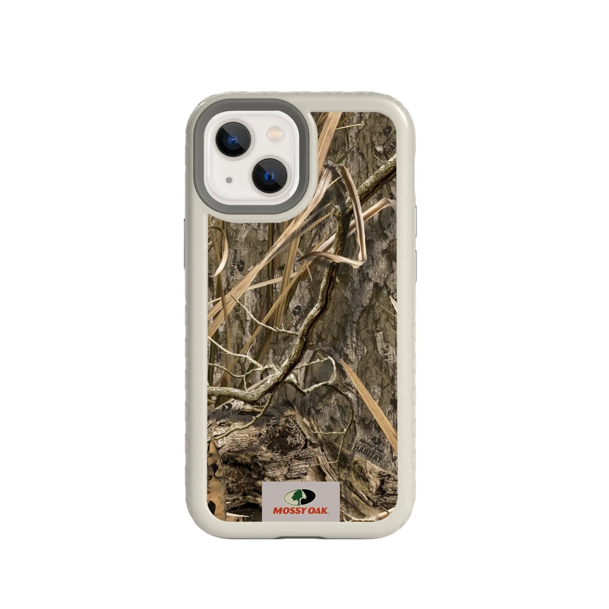 Mossy Oak Fortitude Series for Apple iPhone 13 MIni - Shadow Grass - Custom Case - Gray - cellhelmet