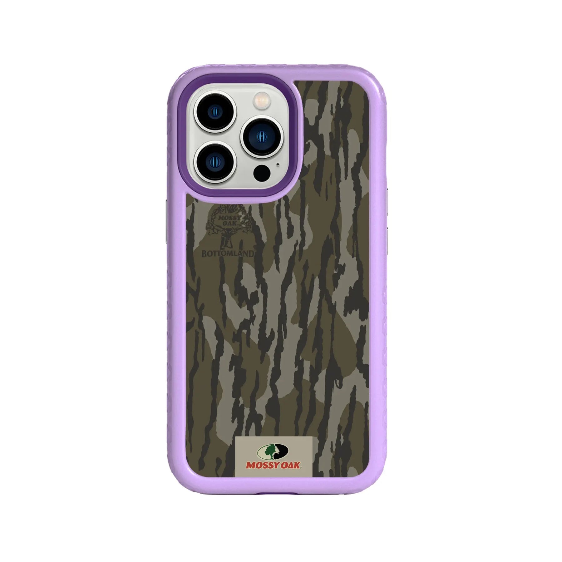 Mossy Oak Fortitude Series for Apple iPhone 13 Pro - Bottomland Orig - Custom Case - LilacBlossomPurple - cellhelmet