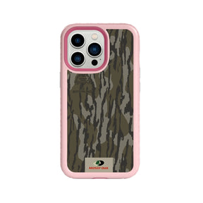 Mossy Oak Fortitude Series for Apple iPhone 13 Pro - Bottomland Orig - Custom Case - PinkMagnolia - cellhelmet