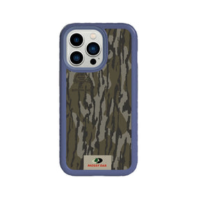 Mossy Oak Fortitude Series for Apple iPhone 13 Pro - Bottomland Orig - Custom Case - SlateBlue - cellhelmet
