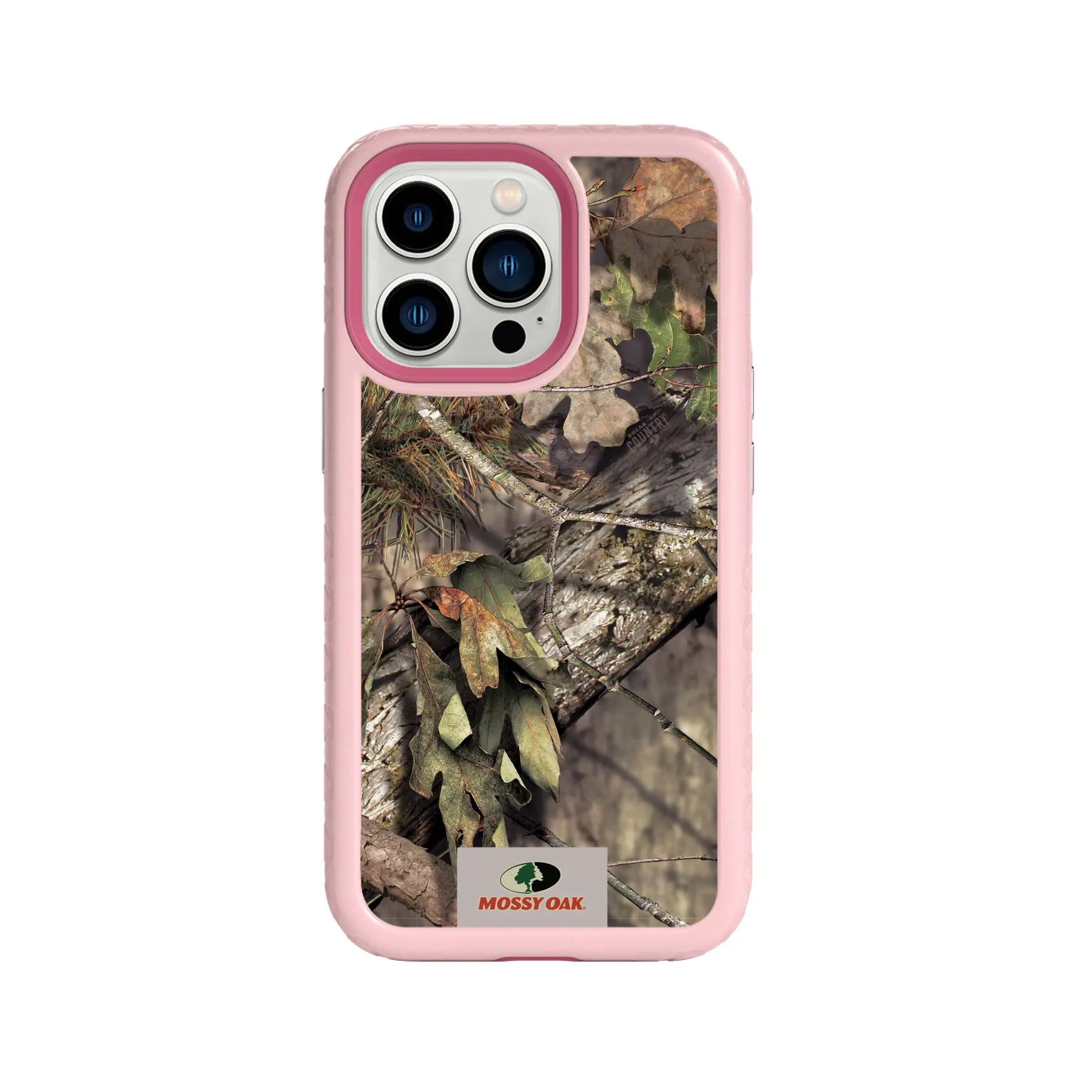 Mossy Oak Fortitude Series for Apple iPhone 13 Pro - Breakup Country - Custom Case - PinkMagnolia - cellhelmet
