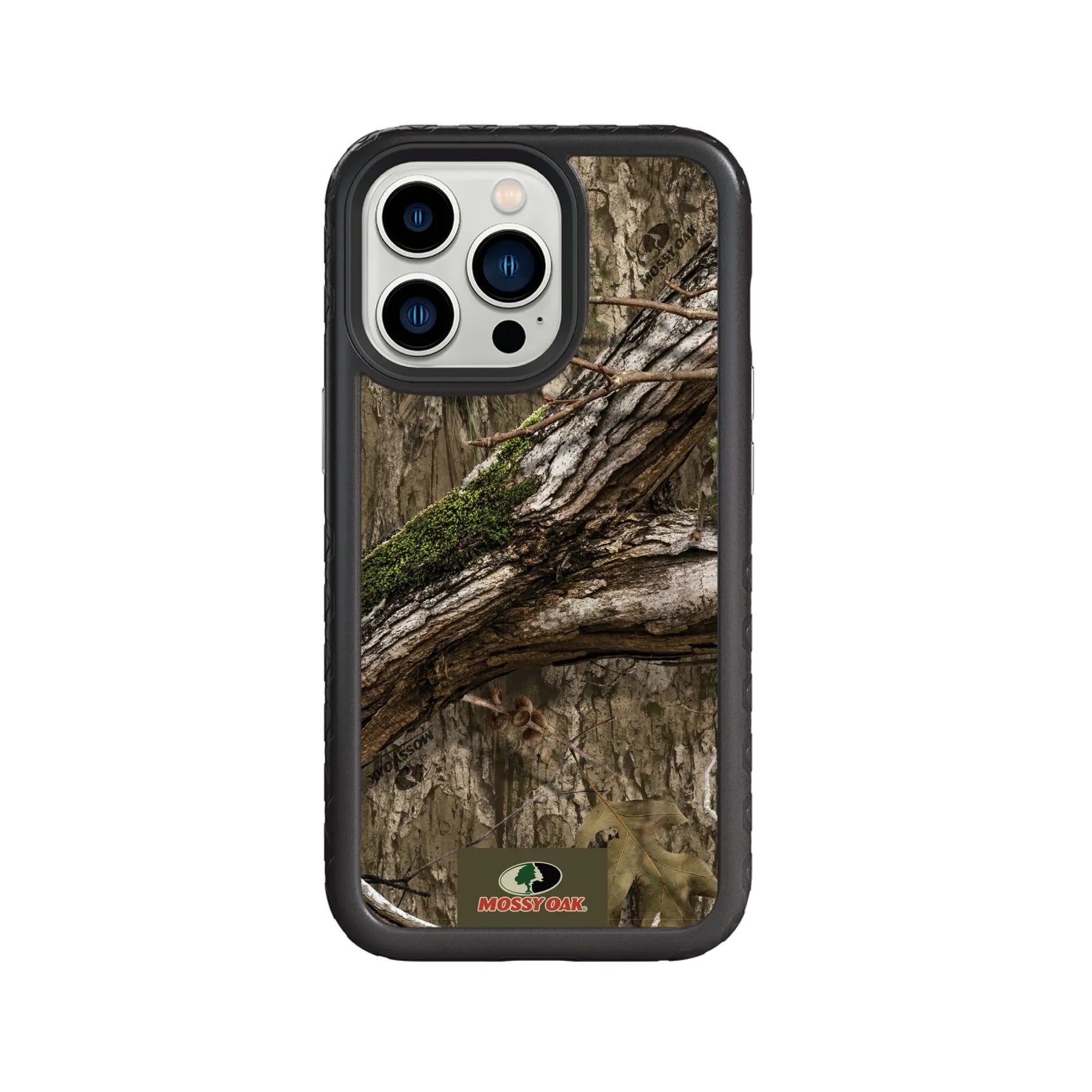 Mossy Oak Fortitude Series for Apple iPhone 13 Pro - Country DNA - Custom Case - OnyxBlack - cellhelmet