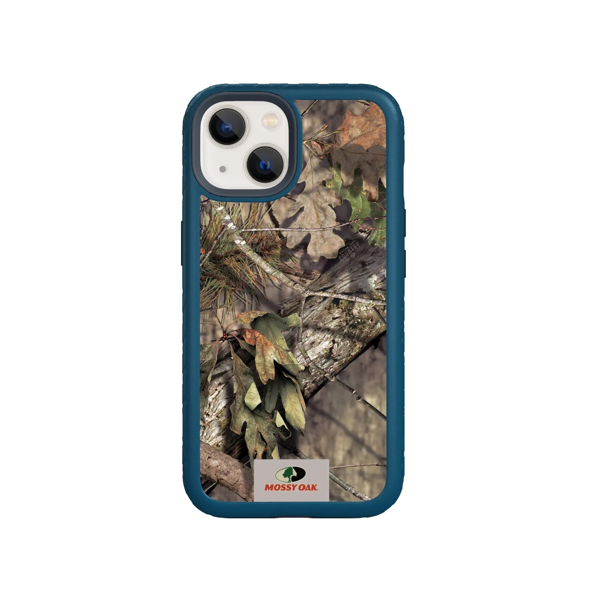 Mossy Oak Fortitude Series for Apple iPhone 14 - Breakup Country - Custom Case - DeepSeaBlue - cellhelmet
