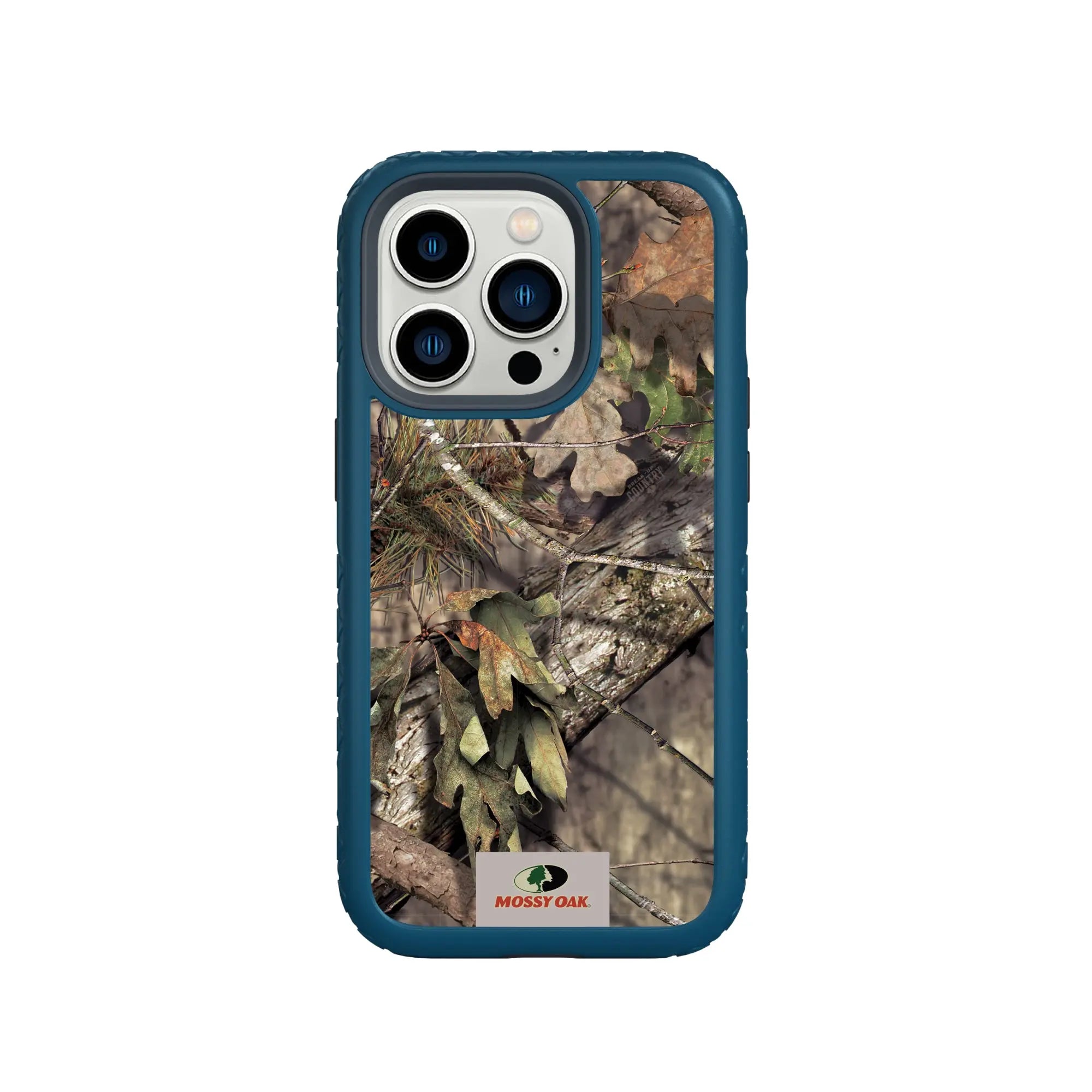 Mossy Oak Fortitude Series for Apple iPhone 14 Pro - Breakup Country - Custom Case - DeepSeaBlue - cellhelmet