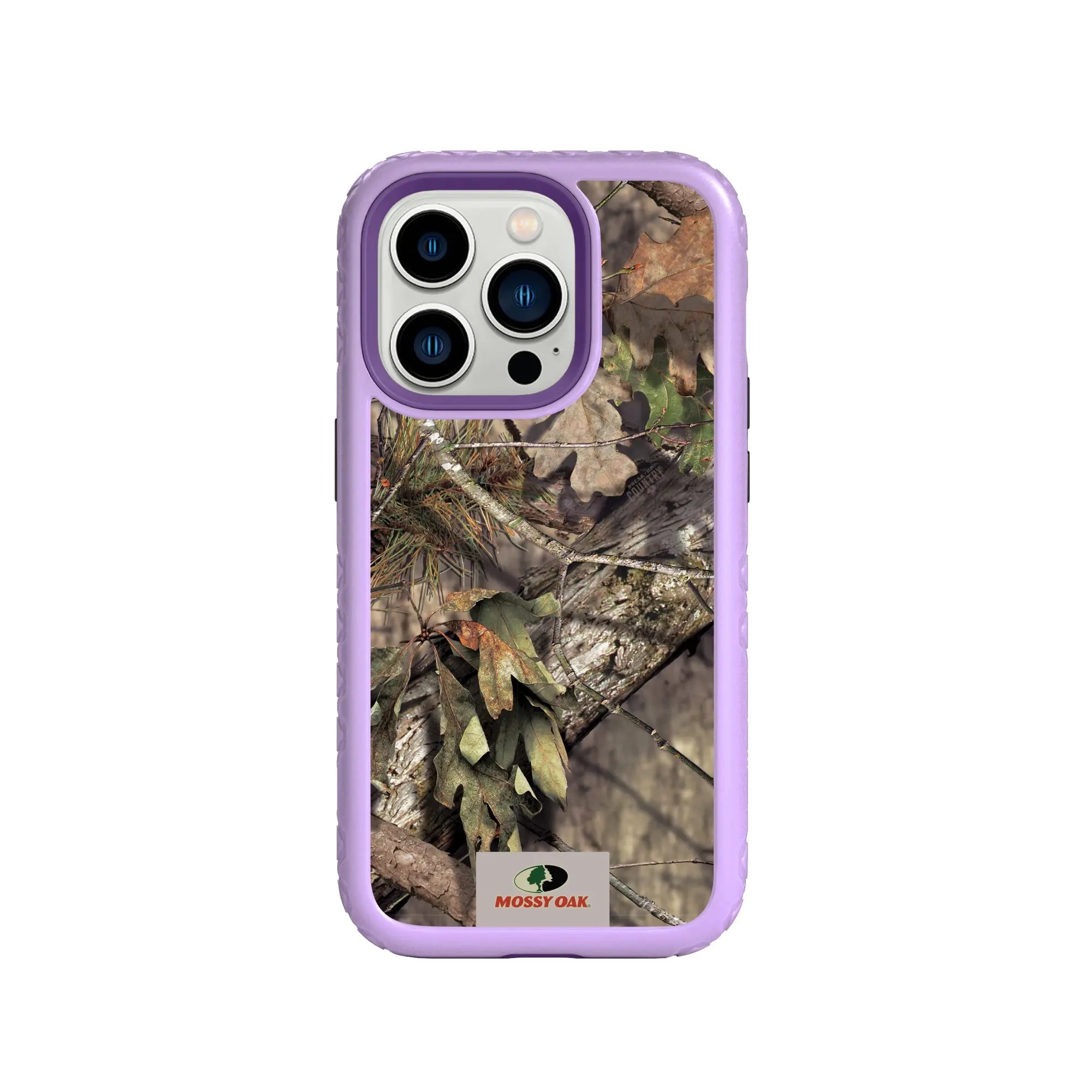 Mossy Oak Fortitude Series for Apple iPhone 14 Pro - Breakup Country - Custom Case - LilacBlossomPurple - cellhelmet