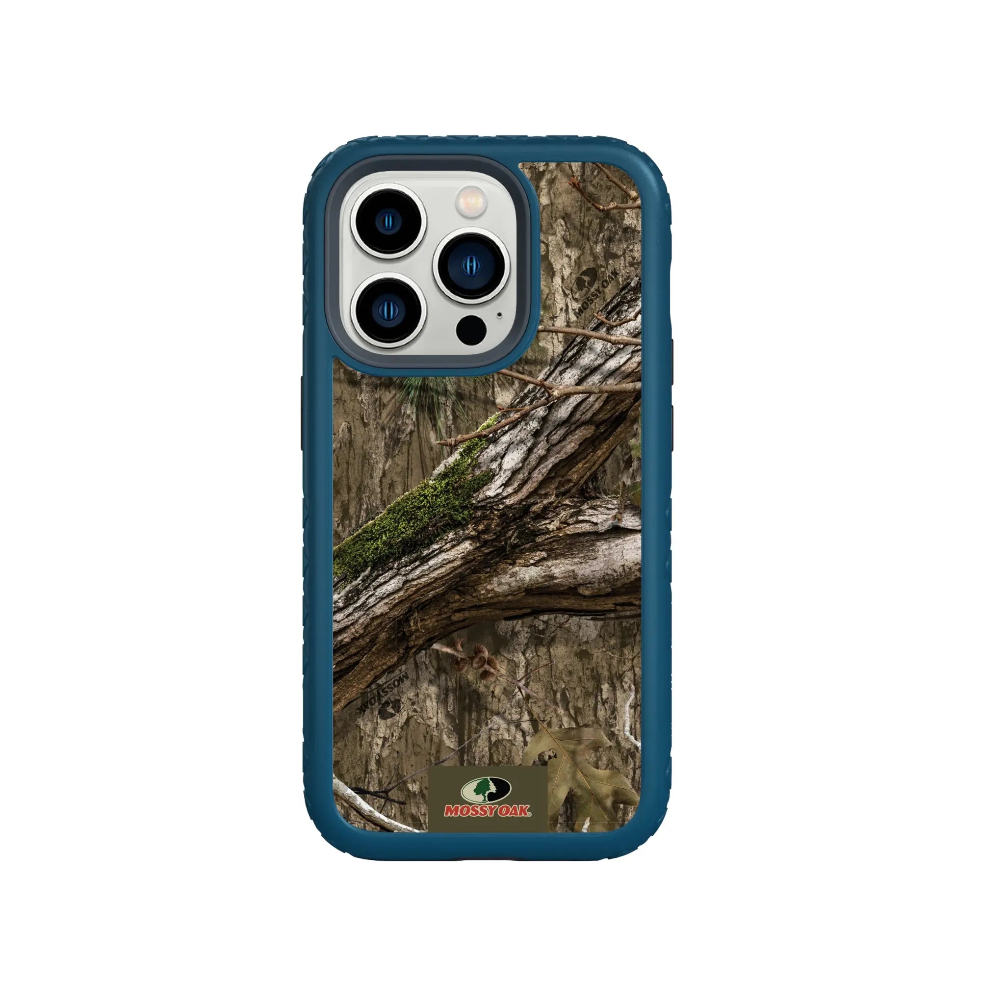 Mossy Oak Fortitude Series for Apple iPhone 14 Pro - Country DNA - Custom Case - DeepSeaBlue - cellhelmet