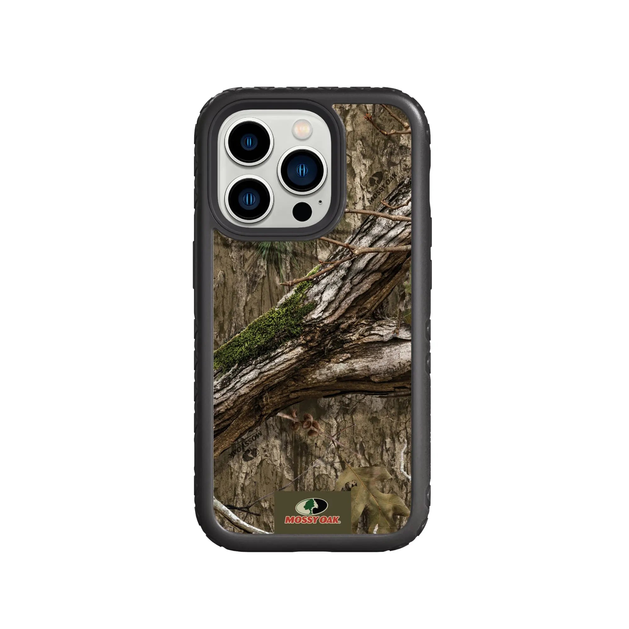 Mossy Oak Fortitude Series for Apple iPhone 14 Pro - Country DNA - Custom Case - OnyxBlack - cellhelmet