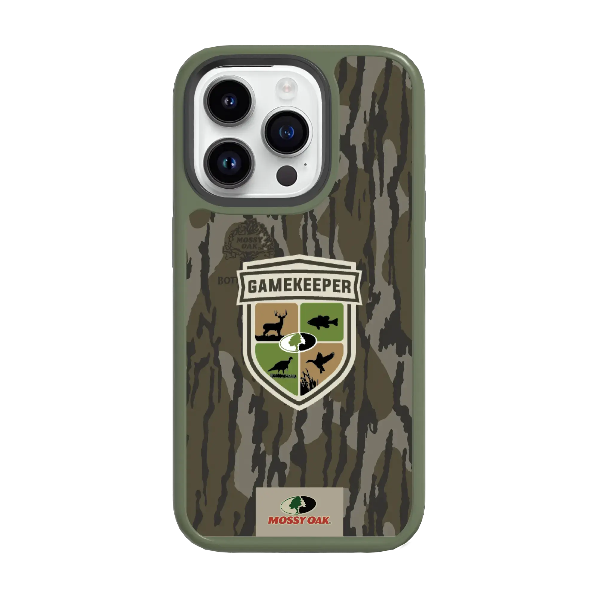 Mossy Oak Fortitude Series for Apple iPhone 15 Pro - Gamekeeper