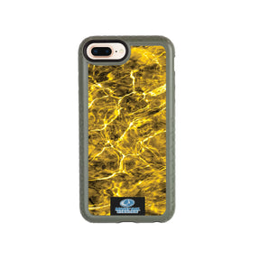 Mossy Oak Fortitude Series for Apple iPhone 6/7/8 Plus - Agua Yellowfin - Custom Case - OliveDrabGreen - cellhelmet