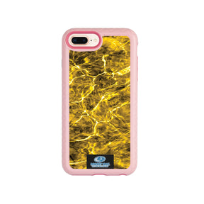 Mossy Oak Fortitude Series for Apple iPhone 6/7/8 Plus - Agua Yellowfin - Custom Case - PinkMagnolia - cellhelmet