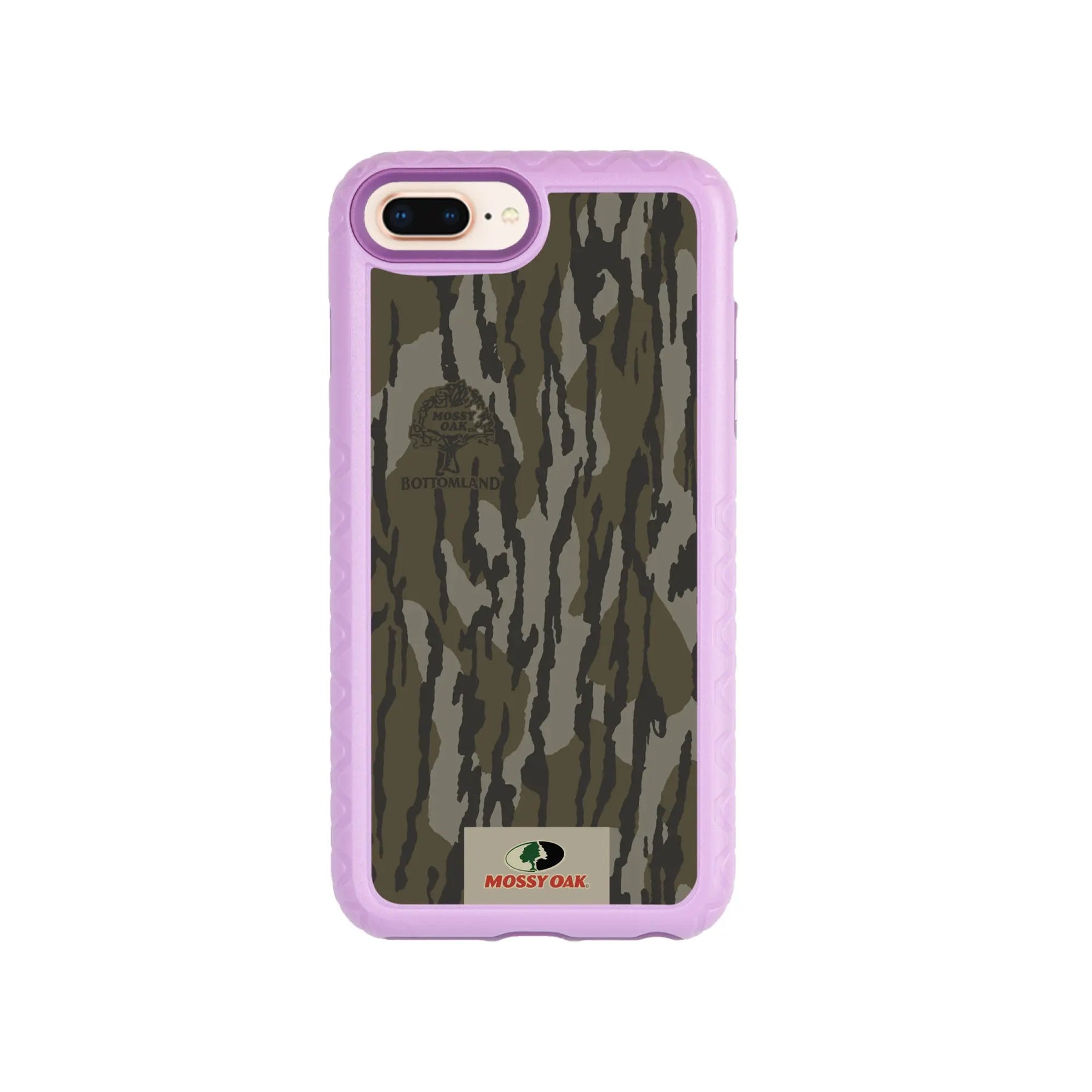 Mossy Oak Fortitude Series for Apple iPhone 6/7/8 Plus - Bottomland Orig - Custom Case - LilacBlossomPurple - cellhelmet