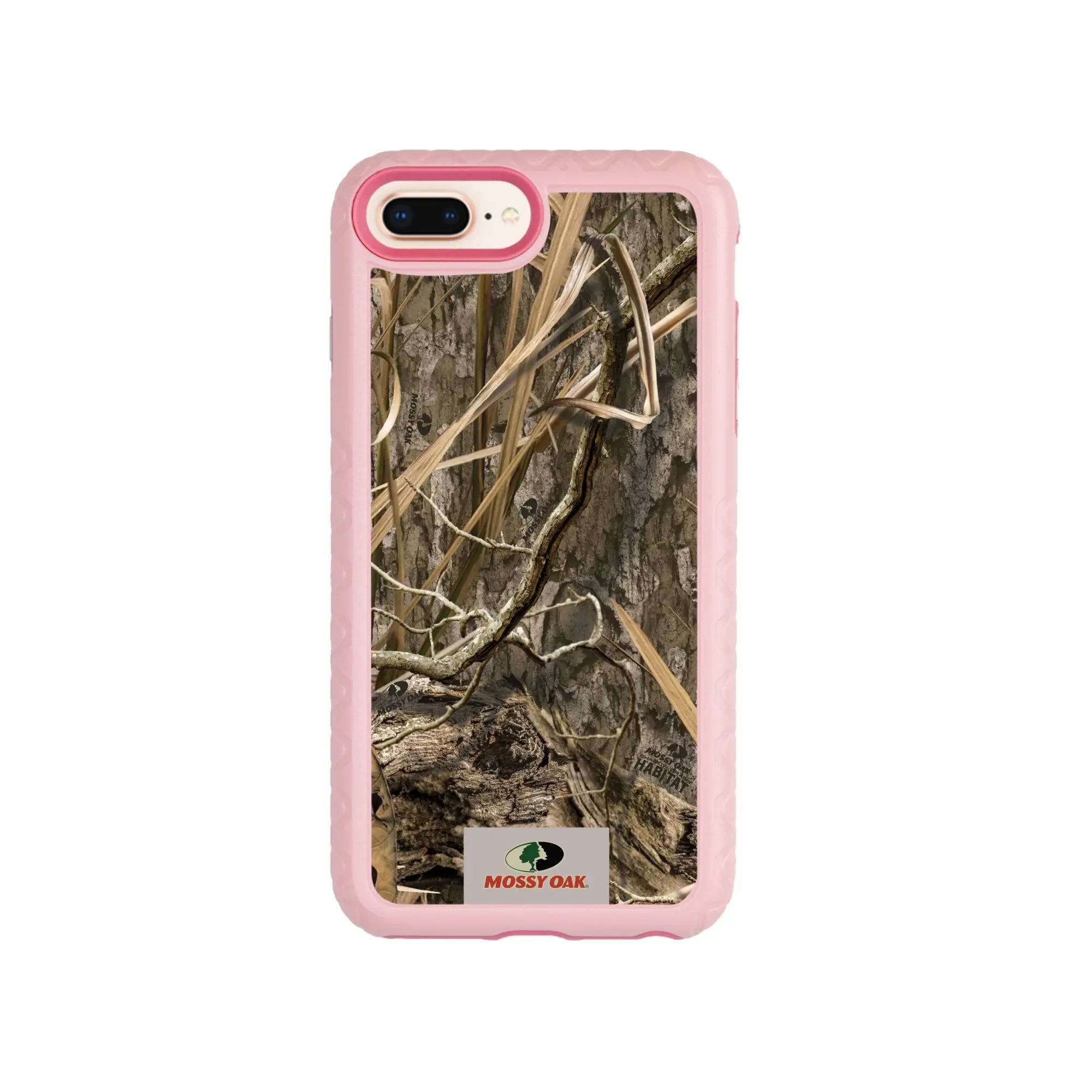 Mossy Oak Fortitude Series for Apple iPhone 6/7/8 Plus - Shadow Grass - Custom Case - PinkMagnolia - cellhelmet