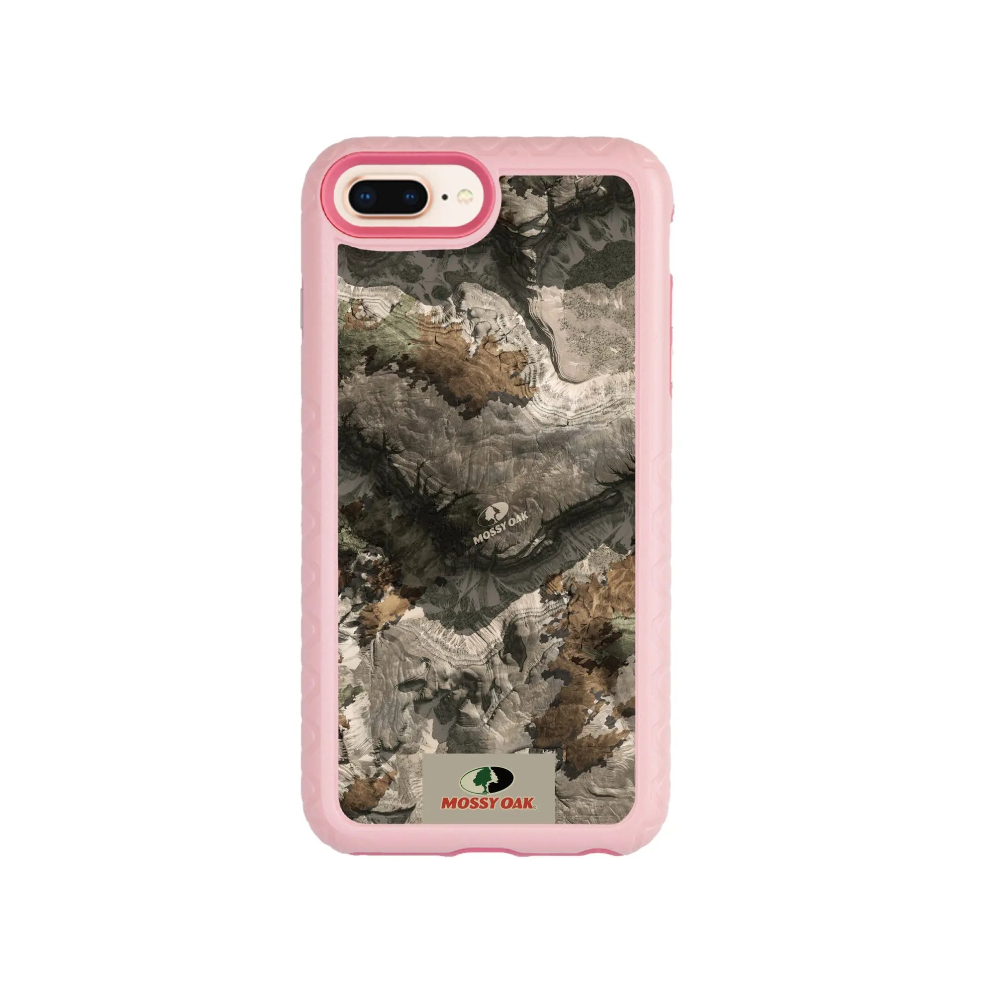 Mossy Oak Fortitude Series for Apple iPhone 6/7/8 Plus - Terra Gila - Custom Case - PinkMagnolia - cellhelmet