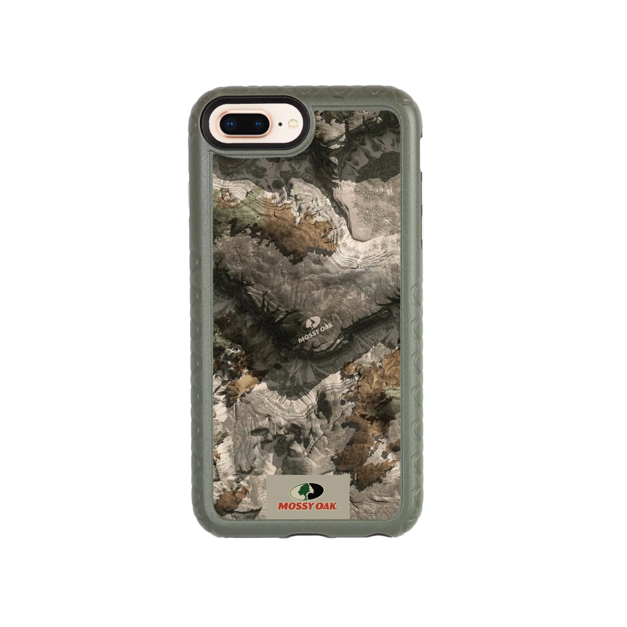 Mossy Oak Fortitude Series for Apple iPhone 6/7/8 Plus - Terra Gila - Custom Case - OliveDrabGreen - cellhelmet