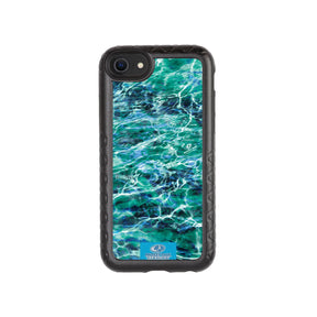 Mossy Oak Fortitude Series for Apple iPhone SE2 / SE3 / 6 / 7 / 8 - Agua Seafoam - Custom Case -  - cellhelmet
